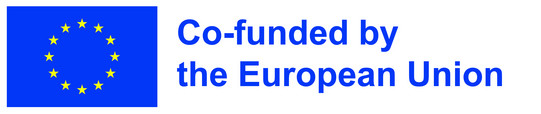 Auf dem Bild ist das Logo der Europäischen Union abgebildet, mit der Information das dies dieses Projekt mitfinanziert