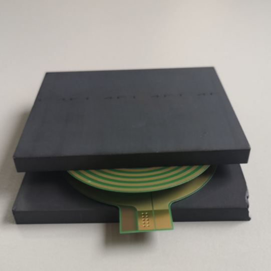 Aufbau des PCB-intigrierten Planartransformators